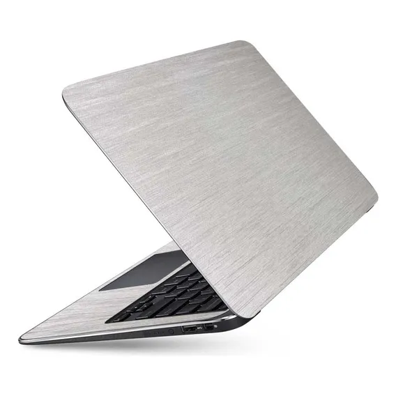 Skin Adesiva Protetora Pelicula P/ Notebook Aspire A515-51 Cor Aço Escovado Foto 1