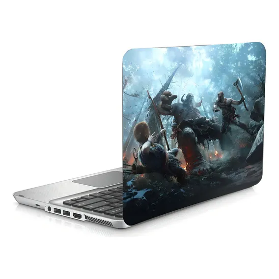 Skin Adesivo Protetor Para Notebook 17 God Of War B1 Foto 1
