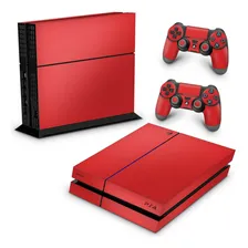Skin Para Ps4 Fat Adesivo - Vermelho Foto mini 1