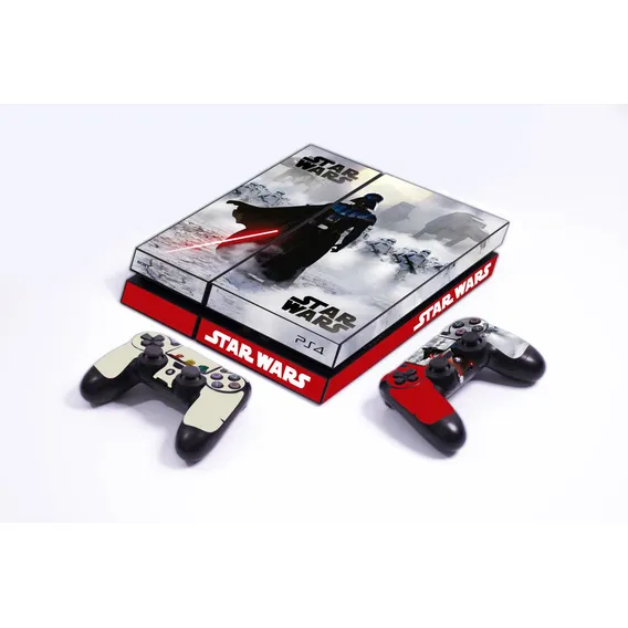 Skin Ps4 Fat Adesivo Guerra Estrela Darth Proteção Foto 1