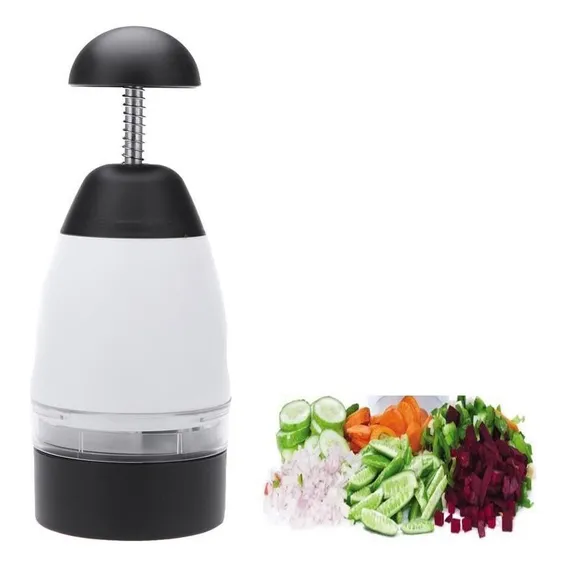 Slap Chop Dicer Cortador De Legumes Alho Manual Cozinha Foto 1