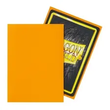 Sleeves Dragon Shield Matte Orange Laranja Magic Pokemon Foto mini  2