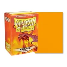 Sleeves Dragon Shield Matte Orange Laranja Magic Pokemon Foto mini 4