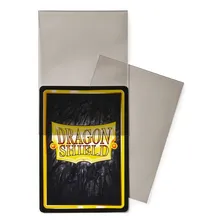 Sleeves Dragon Shield Perfect Fit Smoke Standard 63mm X 88mm Foto mini  3