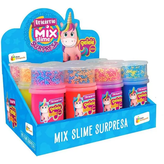Slime Gelele Mix Surpresa Unic贸rnio Dpcom 12 Foto 1