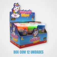 Slime Glitter Cores Mágicas Unicórnio C12 Unidades 180g Foto mini 3