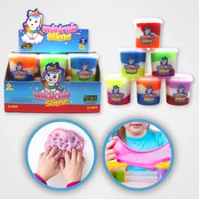 Slime Glitter Cores Mágicas Unicórnio C12 Unidades 180g Foto mini 1