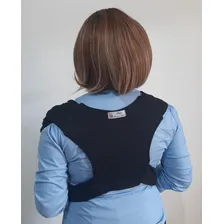 Sling De Vestir Algodão Pronto Para Usa Carregador Canguru Cor Preto Tamanho GG Foto mini 4