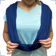 Sling Wrap Baby Slim Mamãe Cores Criança Confortável Cor Azul-marinho Foto mini  3