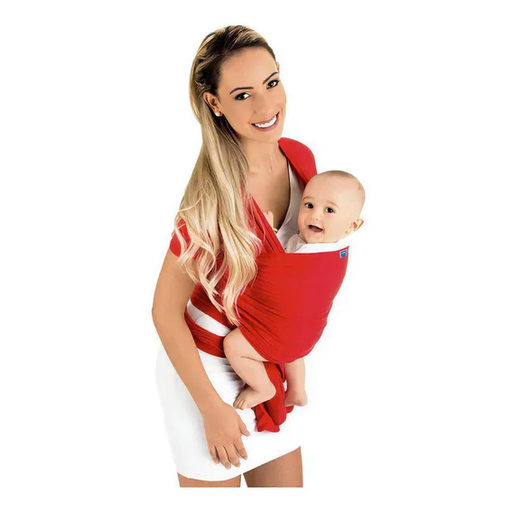 Sling Wrap Vermelho - Kababy Foto 1
