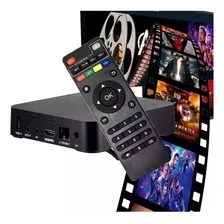 Smart Box Tv Transforme Sua Tv Em Smart Tv 4k Android Cor Preto Tipo De Controle Remoto Padrão Foto mini 3