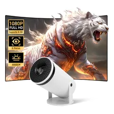 Smart Hd Projector Wifi Cinema Mini Led Projector 4k Cinema Cor Branco 127/220v Foto mini 1