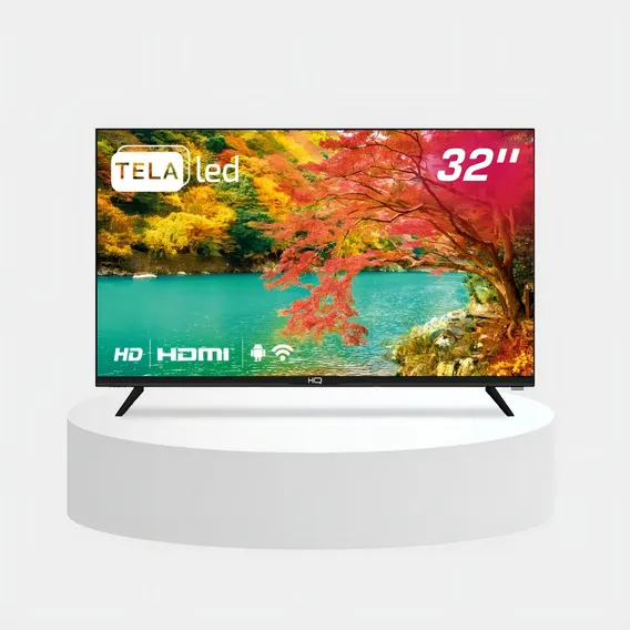 Smart Tv 32 Hq Led Hd Conversor Digital 3 Hdmi 2 Usb Wi-fi Foto 1