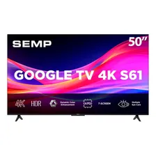 Smart Tv 50 Led 4k Ultra Hd Semp Tcl S61 Google Tv Foto mini 1