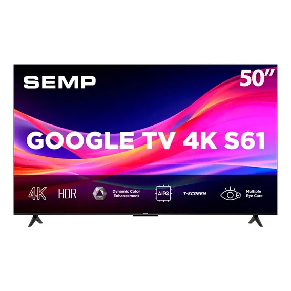 Smart Tv 50 Led 4k Ultra Hd Semp Tcl S61 Google Tv Foto 1