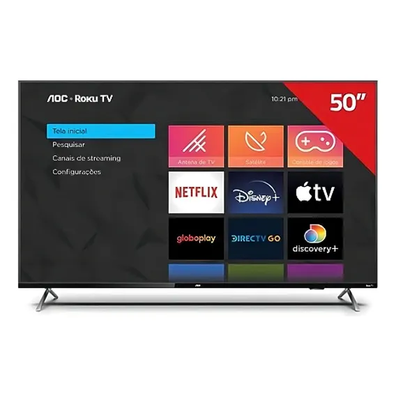 Smart TV AOC 50U6125 50'' 4K LED Foto 1
