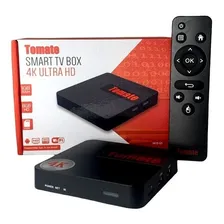 Smart Tv Box 4k Tomate MCD-121 Transforma Sua Tv Em Smart com Anatel Preto Padrão 8gb Interno Foto mini 1