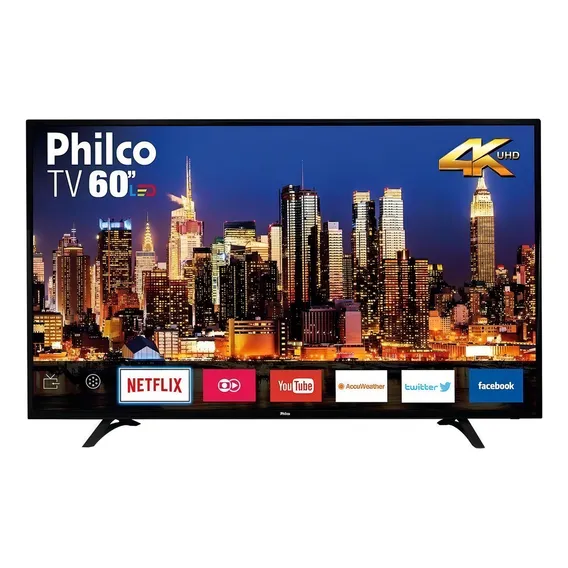 Smart Tv Philco Ph60d16dsgwn 60'' Led 4K Foto 1