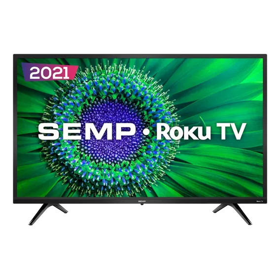 Smart Tv Semp 32'' 32R5500 Roku HD LED Foto 1