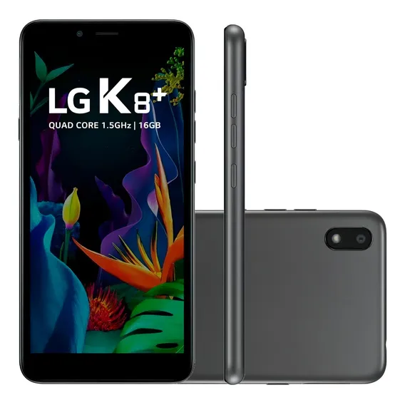 Smartphone LG K8 Plus 16gb 4g Quad-core 1gb Ram 5,45 Prata Foto 1