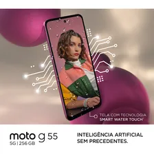 Smartphone Motorola Moto G55 5g 256gb 8gb Tela 6.5 Preto Foto mini 2