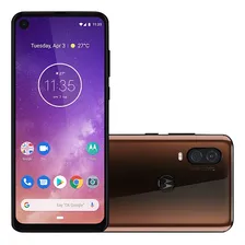 Smartphone Motorola One Vision 128gb Dual Bronze Foto mini 4