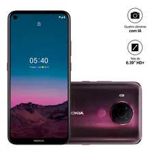 Smartphone Nokia 5.4 Nk026 Tela 6,39'' 128gb 4gb Ram Violeta Foto mini 1
