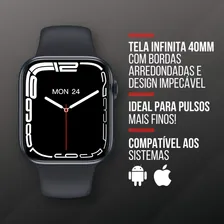 Smartwatch 2022 Hw17 Original 40mm C/ Comando Voz Nf Foto mini 3