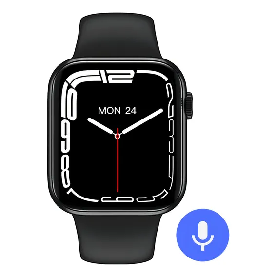 Smartwatch 2022 Hw17 Original 40mm C/ Comando Voz Nf Foto 1