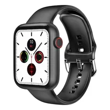 Smartwatch Iwo 12 Lite com tela infinita, W26, estojo preto Foto  mini 1
