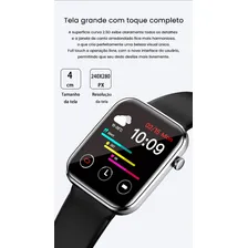 Smartwatch Relógio Bluetooth Haiz Watch I Slim Tela 1.3 Cor Preto Foto mini  3