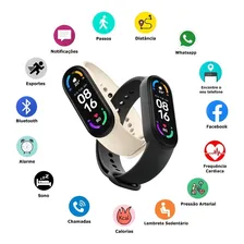 Smartwatch Relógio Inteligente Smartband M6 Foto mini  2