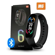 Smartwatch Relógio Inteligente Smartband M6 Foto  mini 1