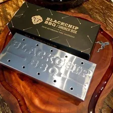 Smoker Box Para Churrasco Em Inox - Bbq Foto mini  3
