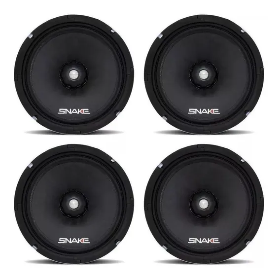 Snake Alto Falante Snake 6 Pol Esv-220 220w Rms 4 Ohms 4 Und Cor Branco Foto 1