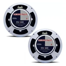 Snake Alto Falante Snake 6 Pol Esv-220 220w Rms 4 Ohms 4 Und Cor Branco Foto mini  3