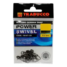 Snap AlemĂŁo Com Girador Power Swivel NÂș12 5un - Trabucco Foto mini 1