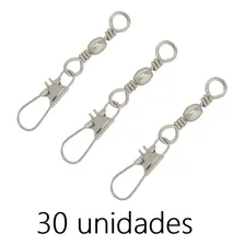 Snap C/ Girador P/ Pesca - Rotor Distorcedor - 30 Peças Foto mini 4
