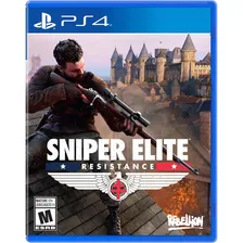Sniper Elite Resistance Ps4 Midia Fisica Foto  mini 1