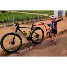 S贸 Quadro - Reboque Caroninha P/ Bicicleta Aro 26 Al-335qd Rosa Foto mini 3
