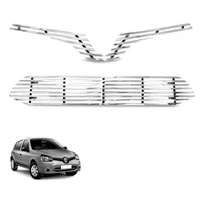 Sobre Grade Renault Clio 2013 2014 2015 Gtnox Elite Aço Inox Foto mini 1