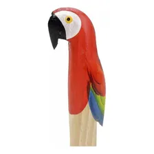 Socador Caipirinha Macerador Artesanal 19cm Vermelho Foto mini  2