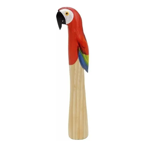 Socador Caipirinha Macerador Artesanal 19cm Vermelho Foto 1