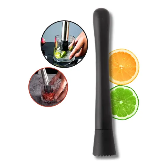 Socador Inox Caipirinha Macerador Frutas Drink Barman 20cm Foto 1