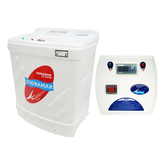 Sodramar Sauna A Vapor Compact Line Inox 9kw + Comando Digital Foto 1