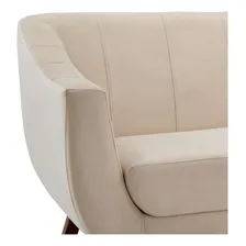Sofá 2 Lugares Ateneu Bege Foto mini  2