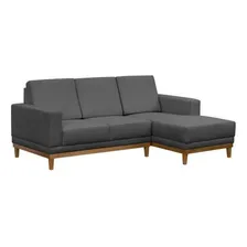 Sofá 3 Lugares Com Chaise Cronus D Monegatto Wt Foto mini 2