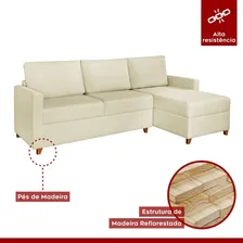Sofá 3 Lugares Com Chaise Moov Yescasa Foto mini 4