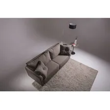 Sofá 3 Lugares Com Pés Em Imbuia Gales Sofáni Wt Foto mini  2