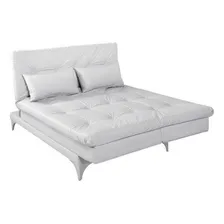 Sofá Cama 3 Lugares Versátil Império Estofados Cg Foto mini 1